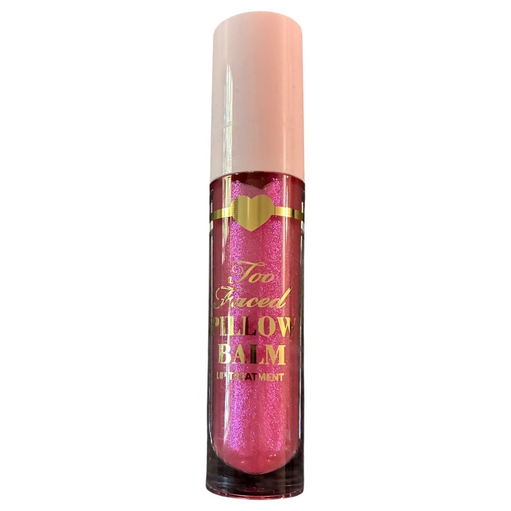 Too Faced Hangover Pillow Balm Fairy Kiss Pink Shimmer Limited Edition Lip New